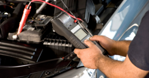checking vehicle battery before winter hits